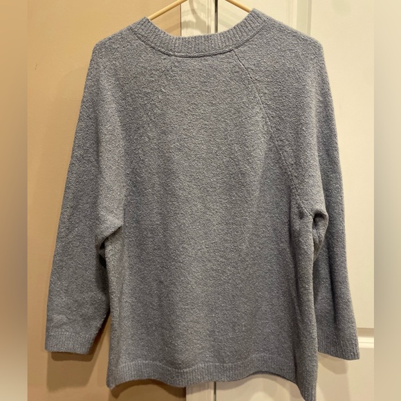 Pure Jill light blue sweater with pocket medium - Picture 6 of 8